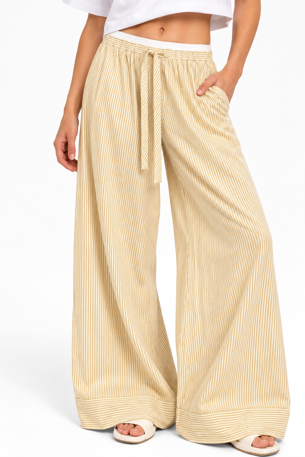 PANTALON CAMISERO RAYADO 24R1190