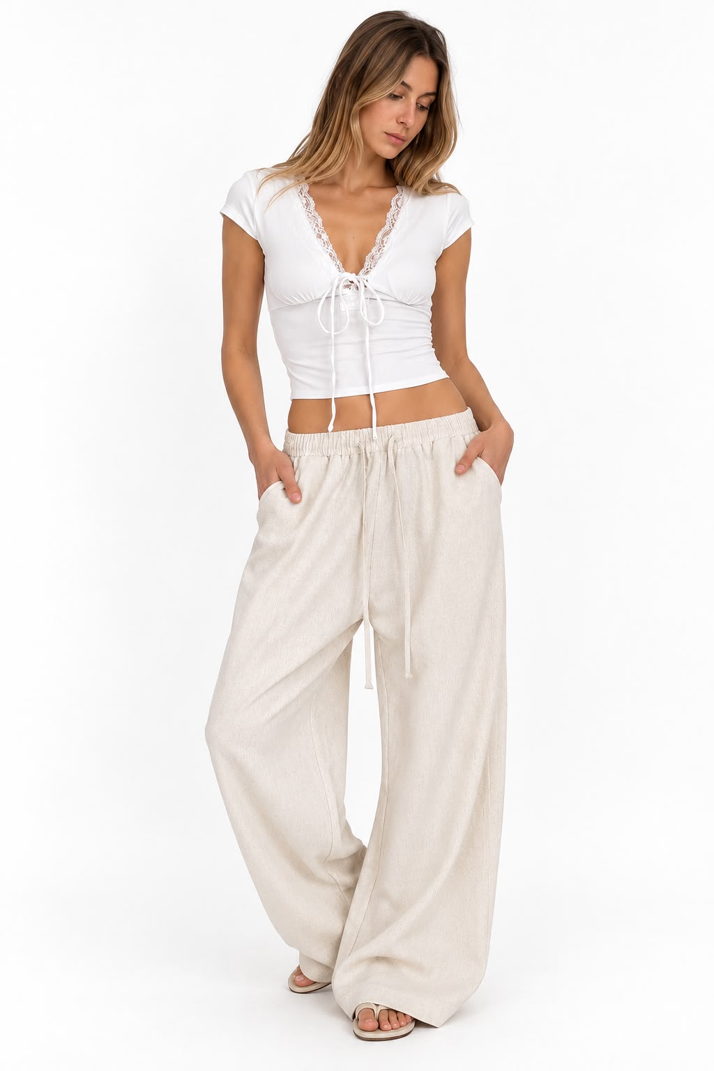 PANTALON LINO 24R1235