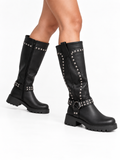 BOTA TACHAS CAÑA ALTA 25C90321