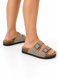 SANDALIA DOS HEBILLAS BASE CORCHO 25C90201