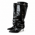 BOTA ALTA CON HEBILLAS 26C0034