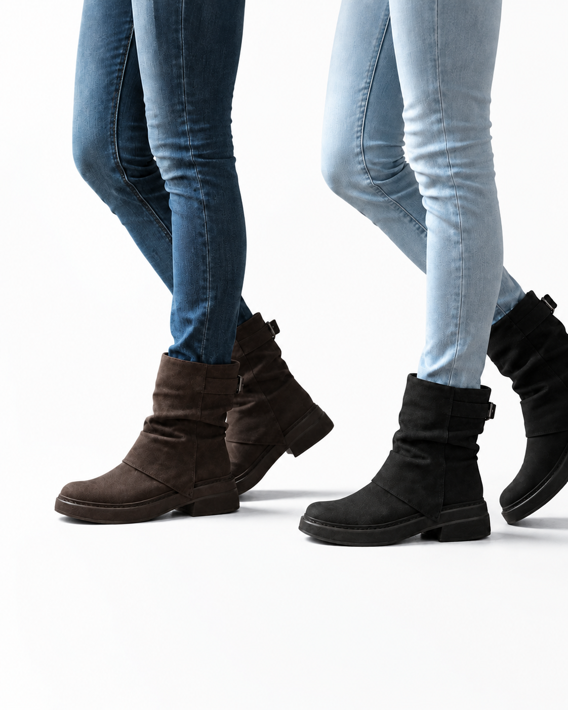 BOTA GAMUZA HEBILLA 26C0081
