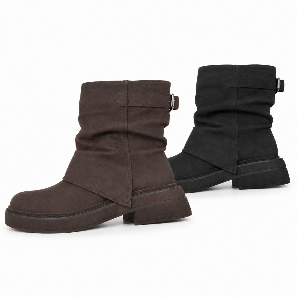 BOTA GAMUZA HEBILLA 26C0081