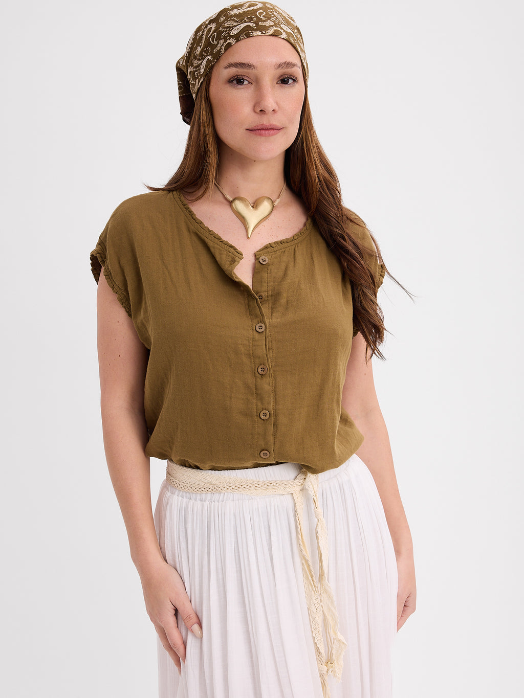CAMISA SIN MANGAS 26R0146