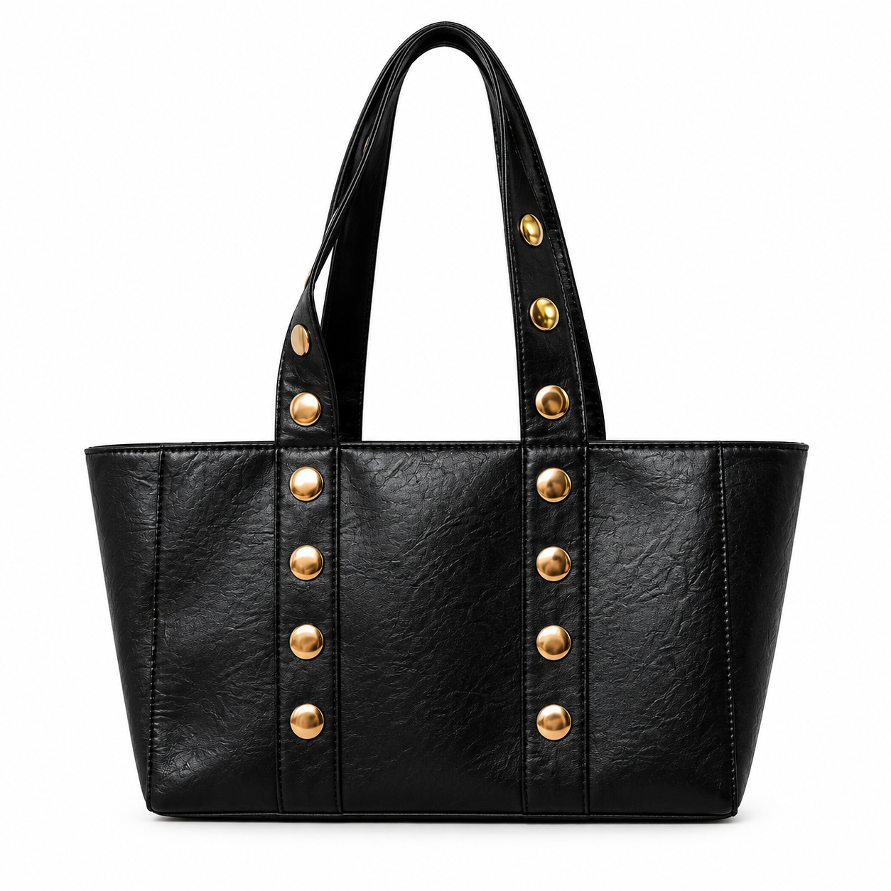 BOLSO TOTE TACHAS DORADAS 26C0070