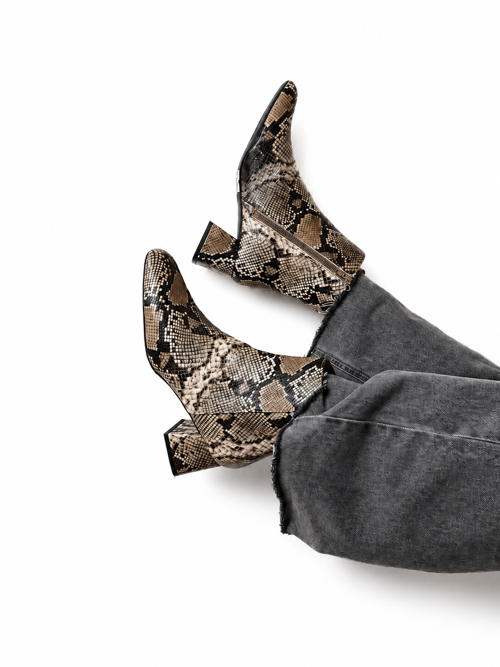 BOTIN ESTAMPADO SERPIENTE 26C0079