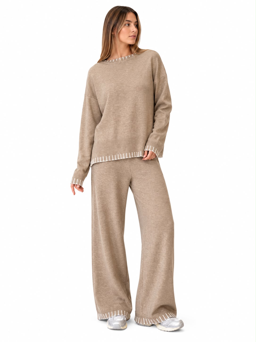 CONJUNTO TRICOT DOS PIEZAS 26R0014