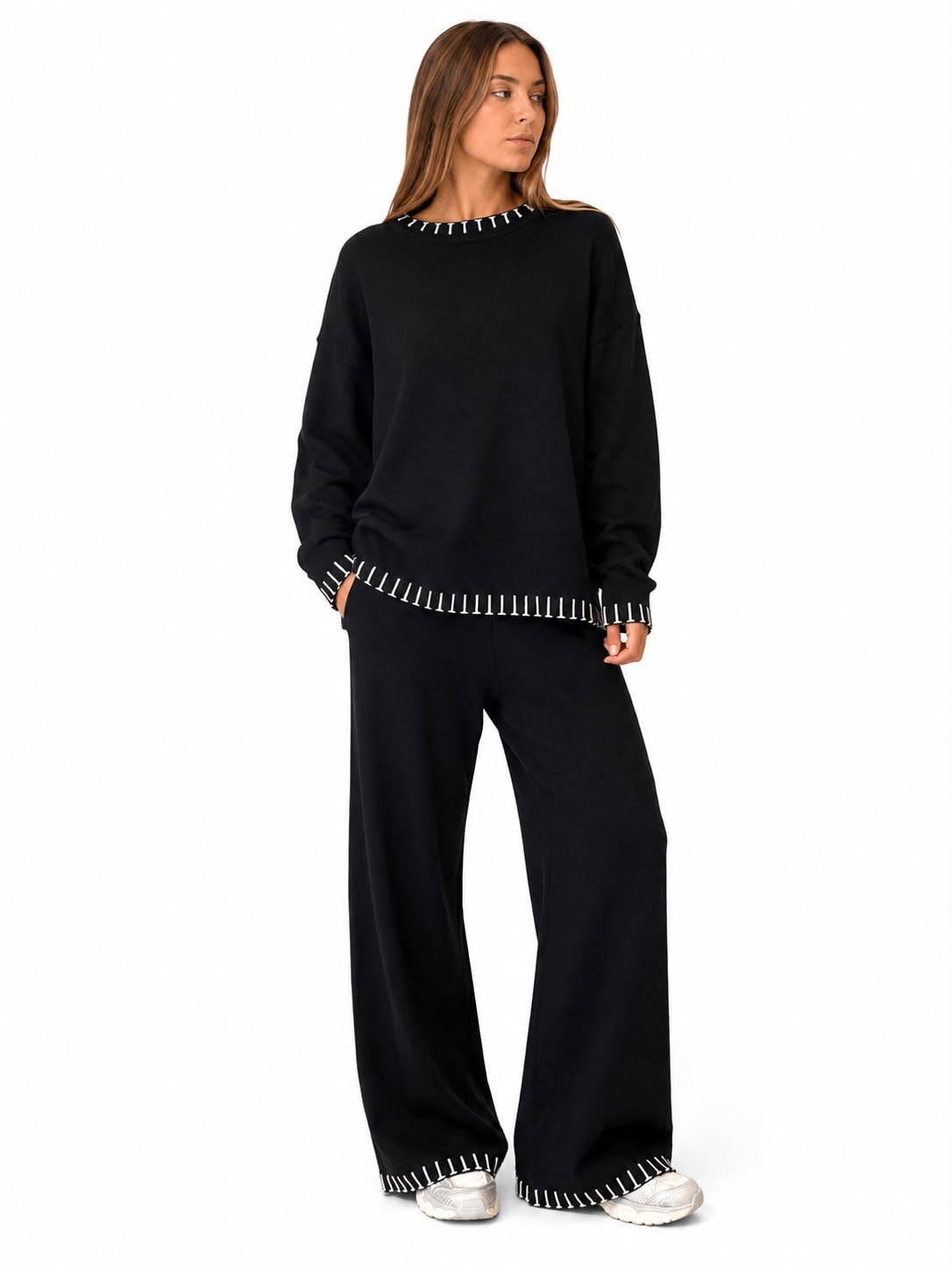 CONJUNTO TRICOT DOS PIEZAS 26R0014