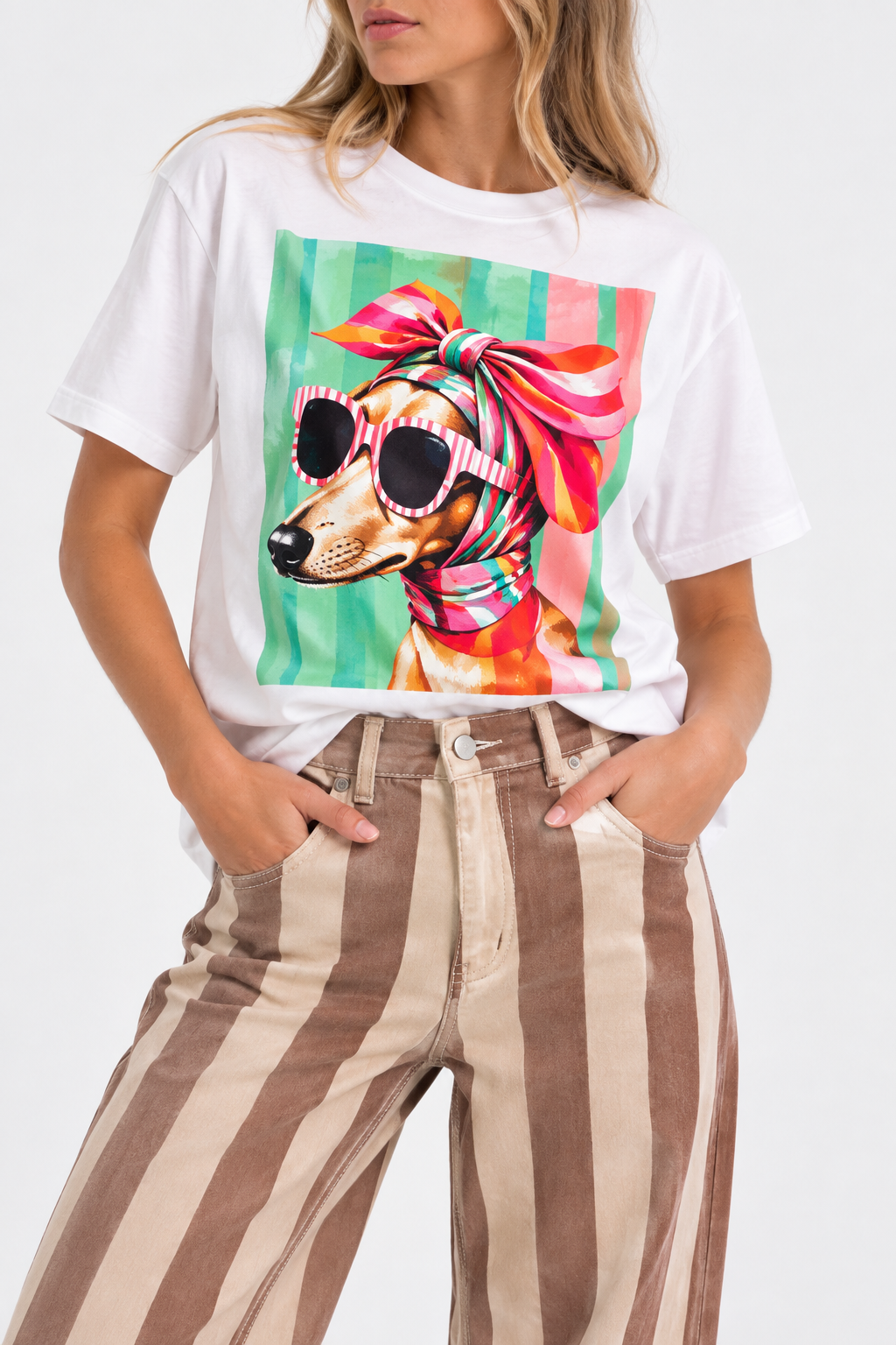 REMERA PERRO GAFAS 26R0176