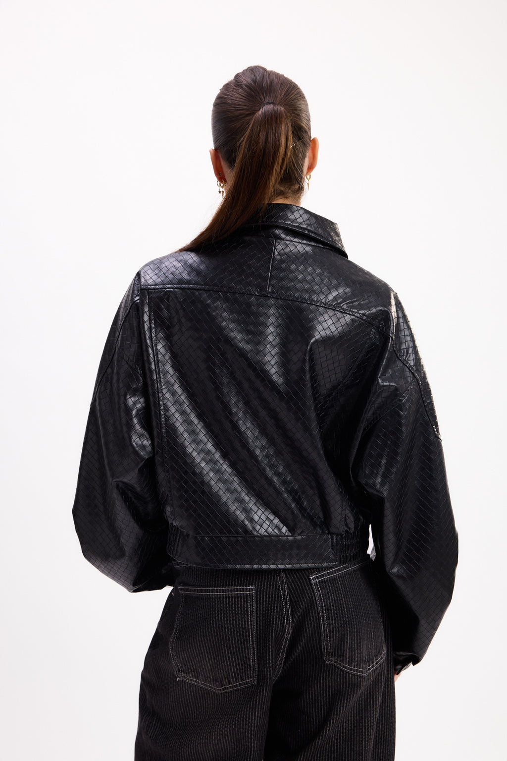 CAMPERA CUERINA TEXTURA 26R0063