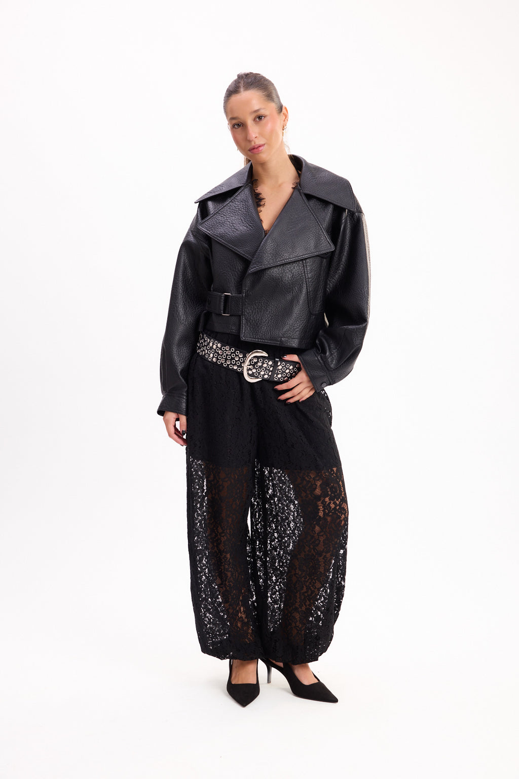 PANTALÓN BABUCHA ENCAJE 26R0036