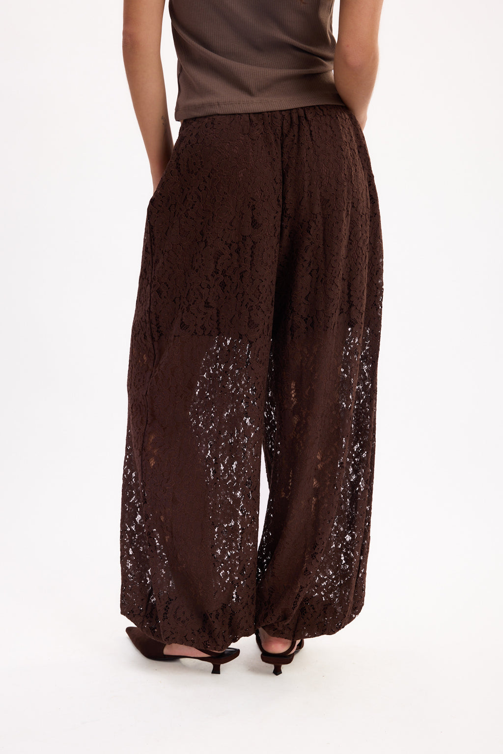 PANTALÓN BABUCHA ENCAJE 26R0036