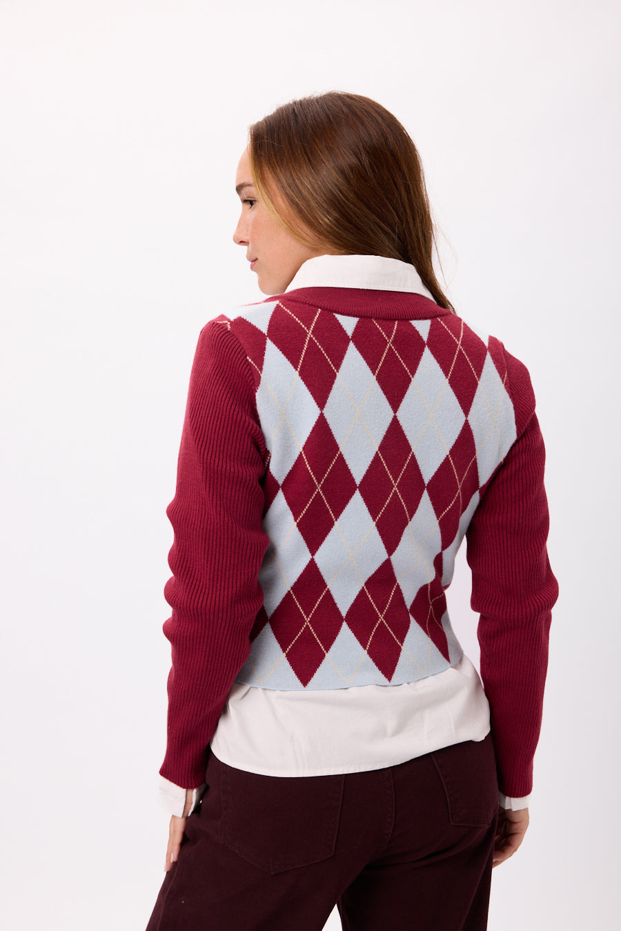 CARDIGAN ROMBOS 25R8248