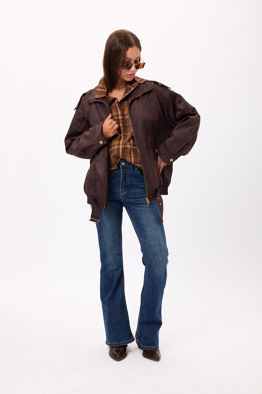 BOMBER SIMIL GAMUZA 25R8312