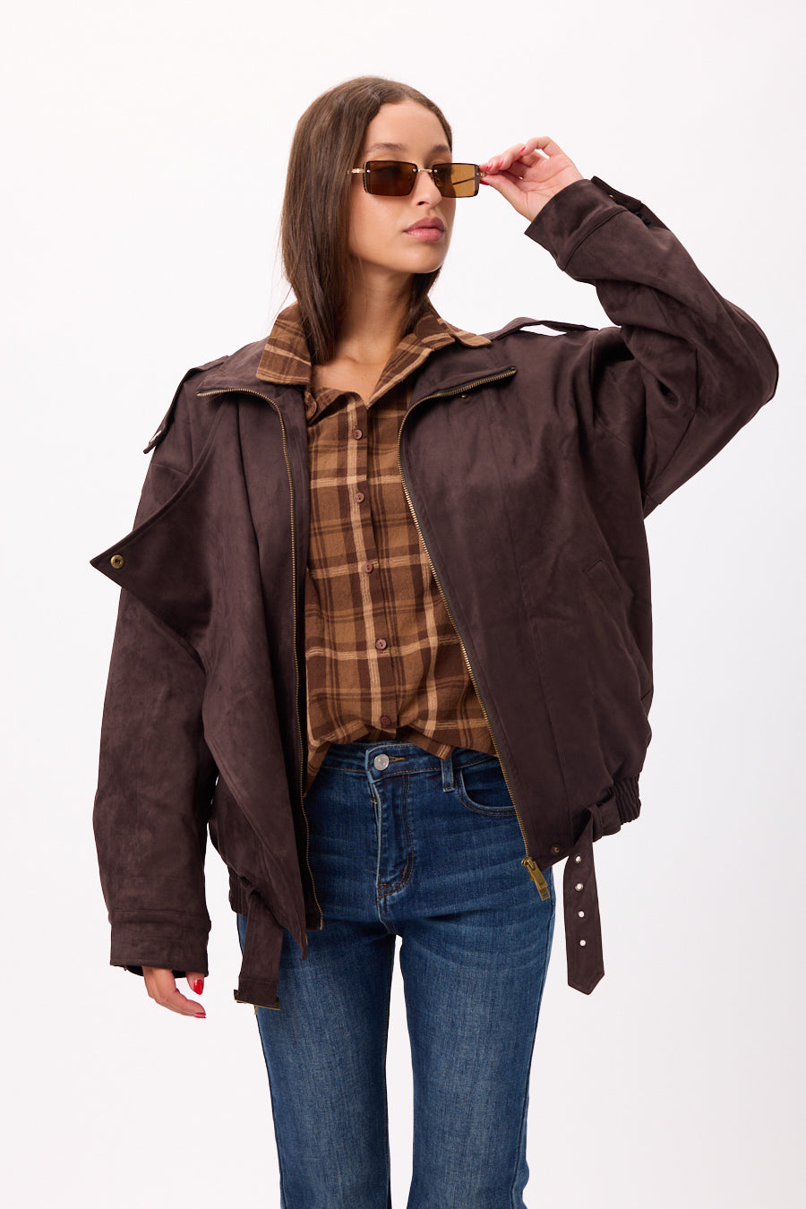 BOMBER SIMIL GAMUZA 25R8312