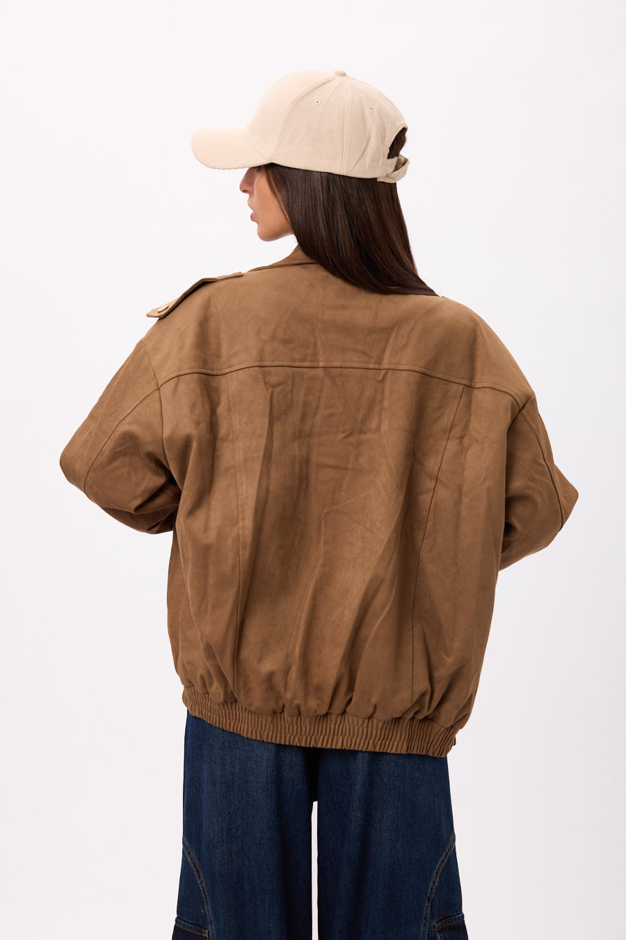 BOMBER SIMIL GAMUZA 25R8312