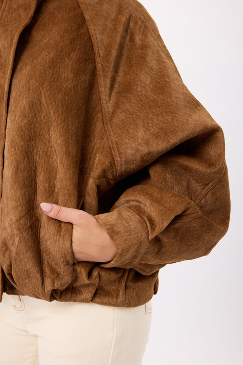 BOMBER SIMIL GAMUZA 25R8310