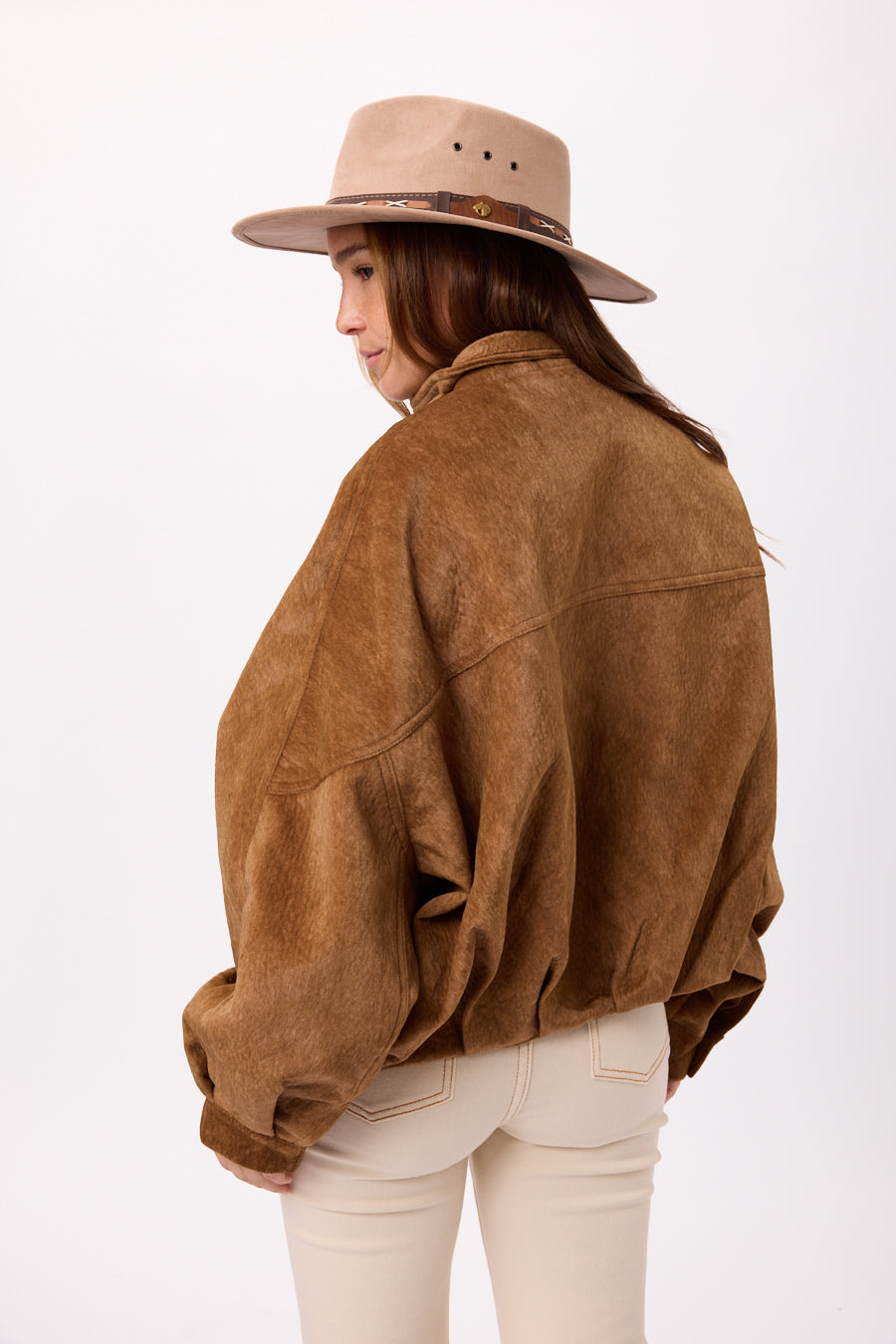 BOMBER SIMIL GAMUZA 25R8310