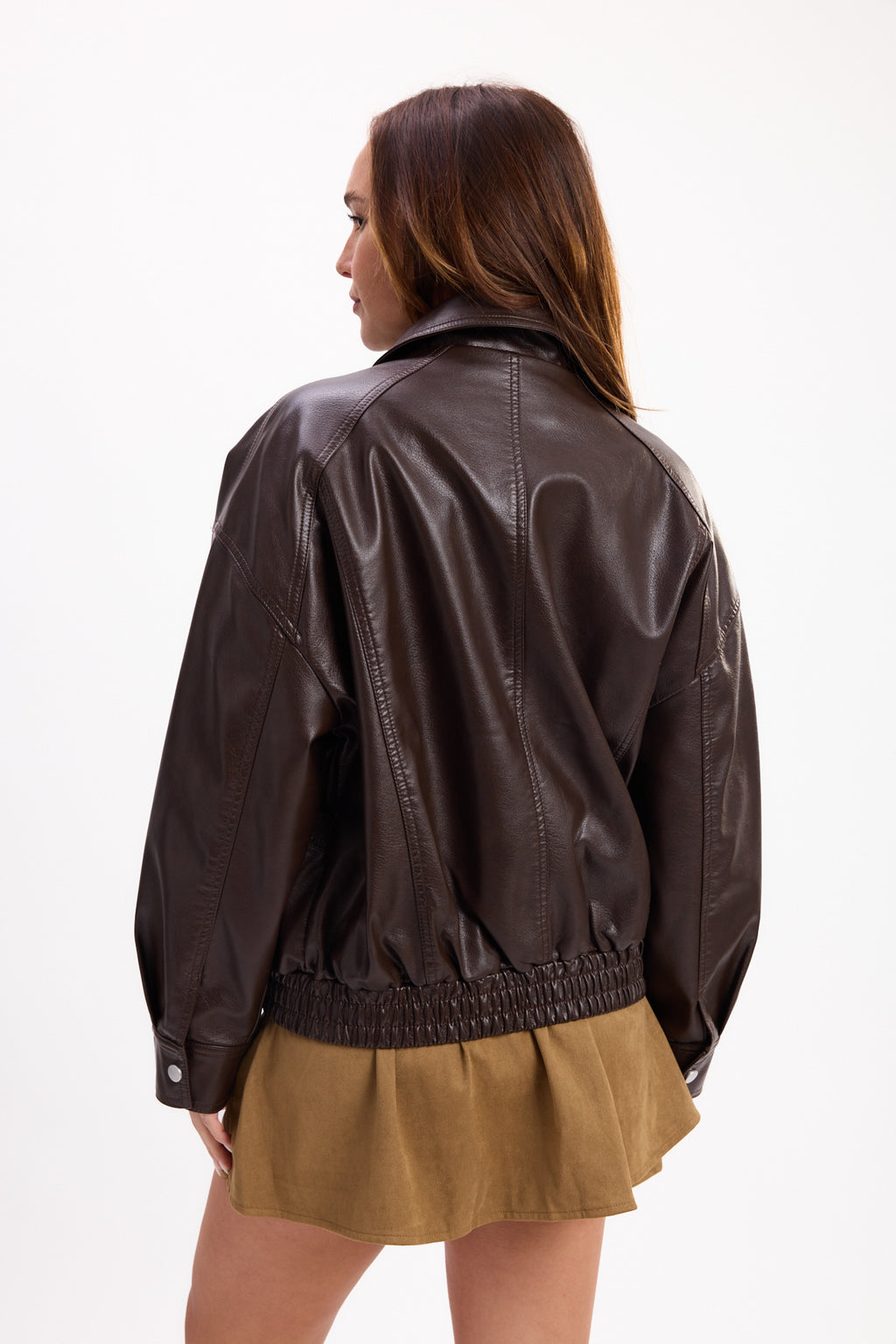 CHAQUETA SIMIL CUERO 25R8364
