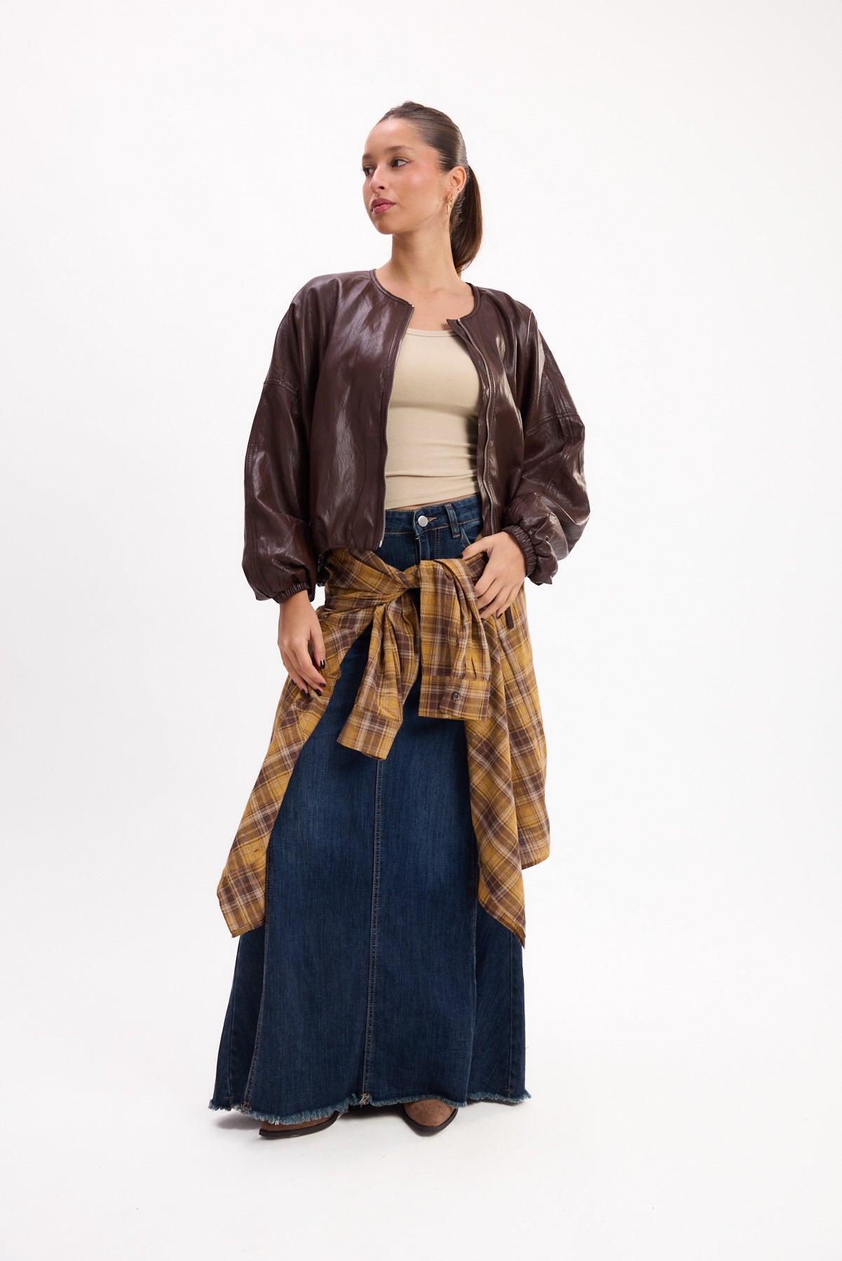 BOMBER CUERINA 25R8297