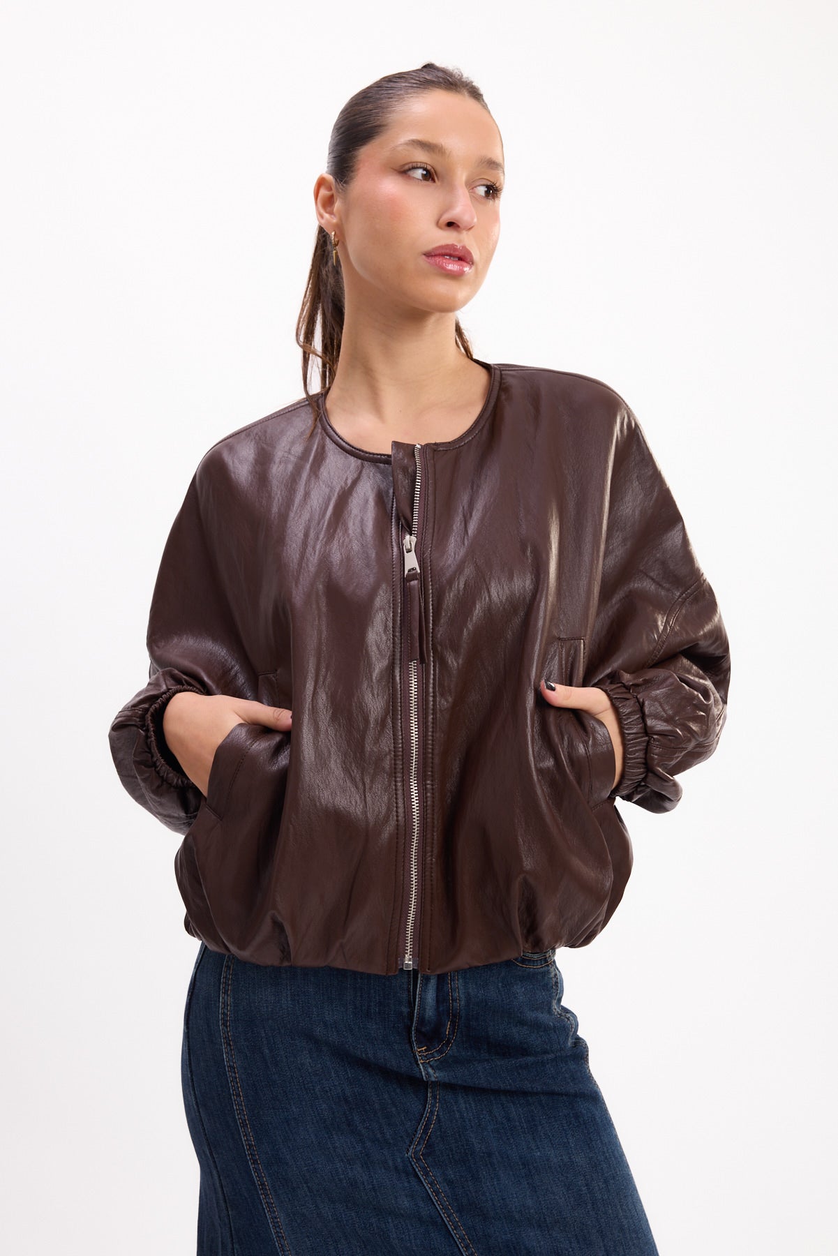 BOMBER CUERINA 25R8297