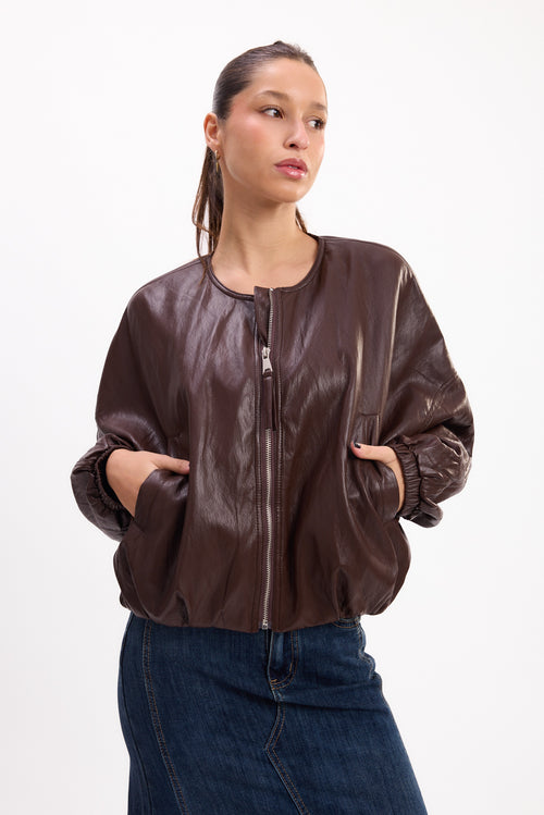 BOMBER CUERINA 25R8297