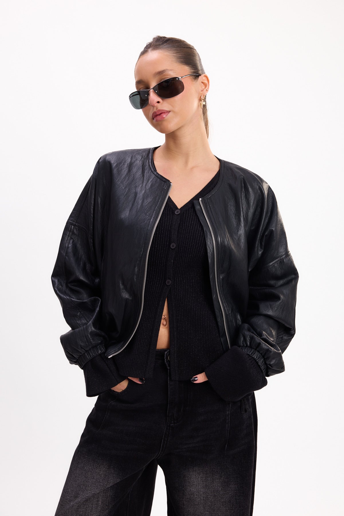 BOMBER CUERINA 25R8297