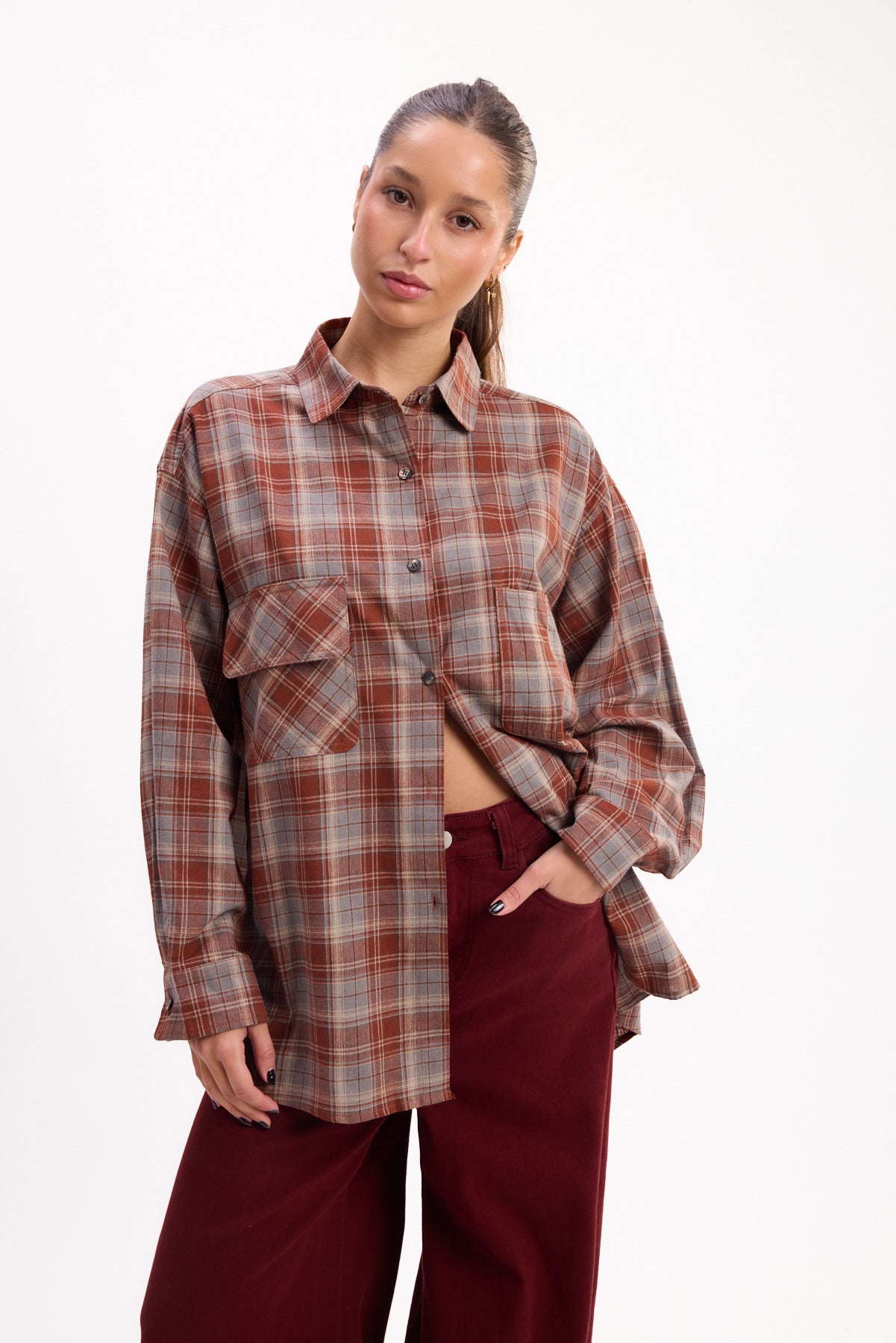 CAMISA CUADROS 26R0010