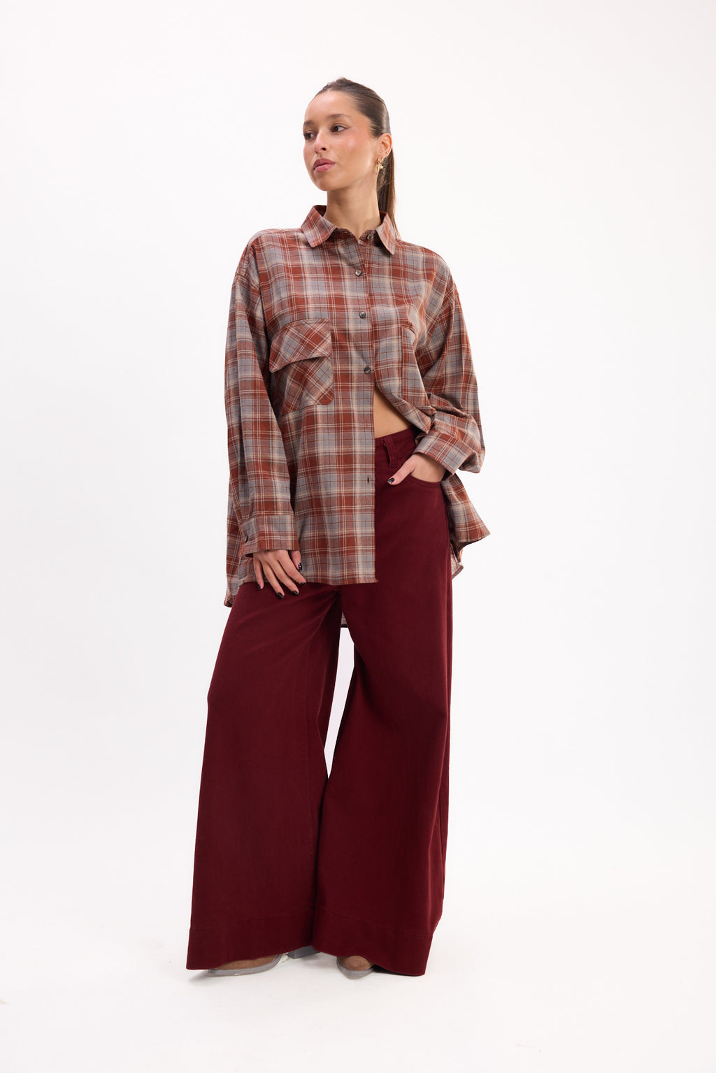 CAMISA CUADROS 26R0010