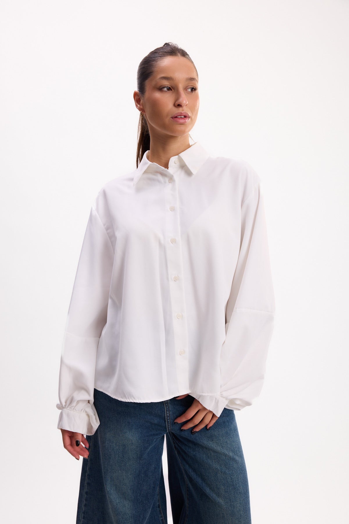 CAMISA MANGA GLOBO 26R0022
