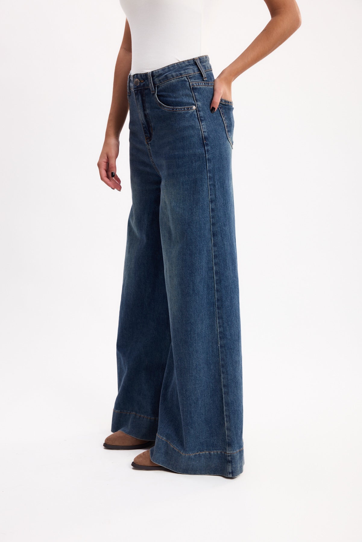 JEAN WIDE LEG 25R8283