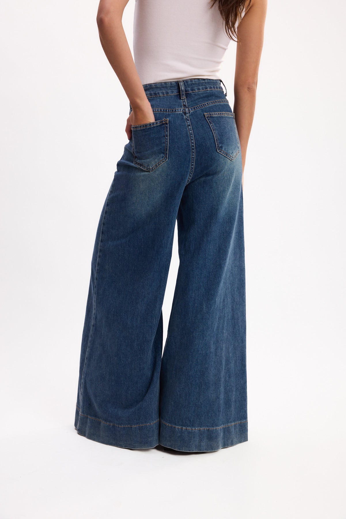 JEAN WIDE LEG 25R8283