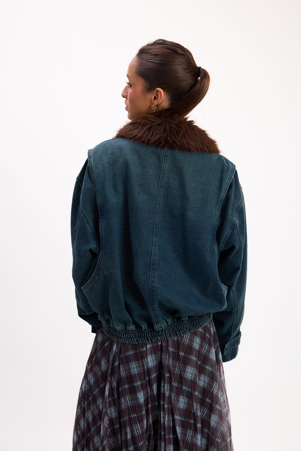 CHAQUETA JEAN PELUDO 26R0023