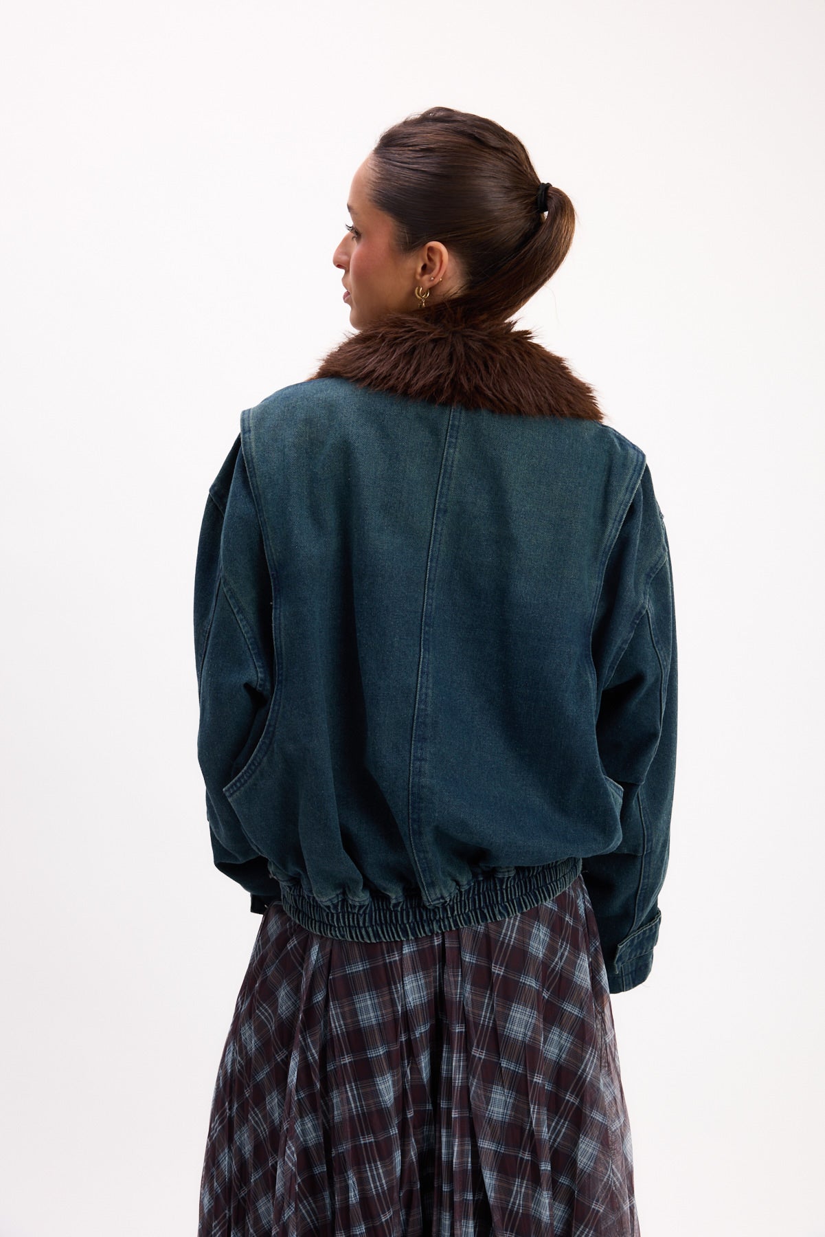 CHAQUETA JEAN PELUDO 26R0023