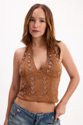 TOP SIMIL GAMUZA 26R0064