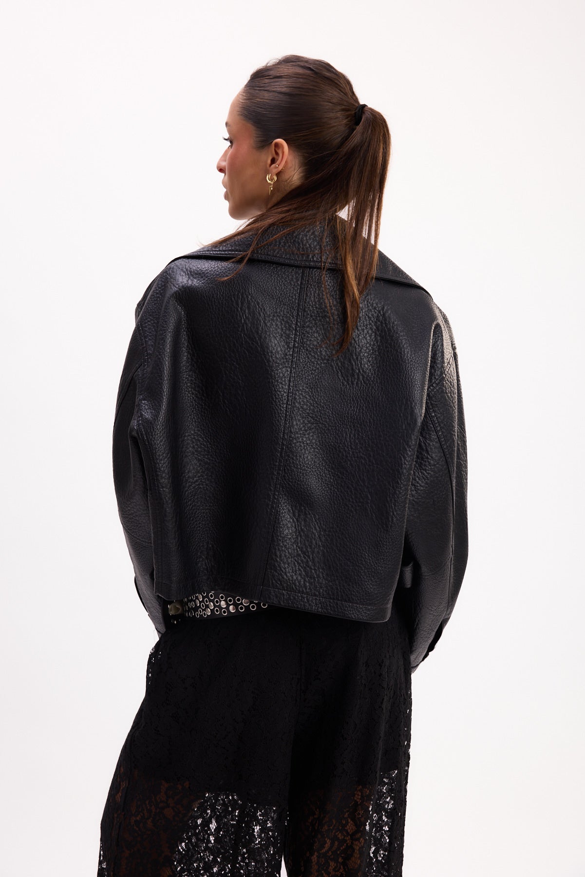 CHAQUETA CUERINA TEXTURA 26R0046