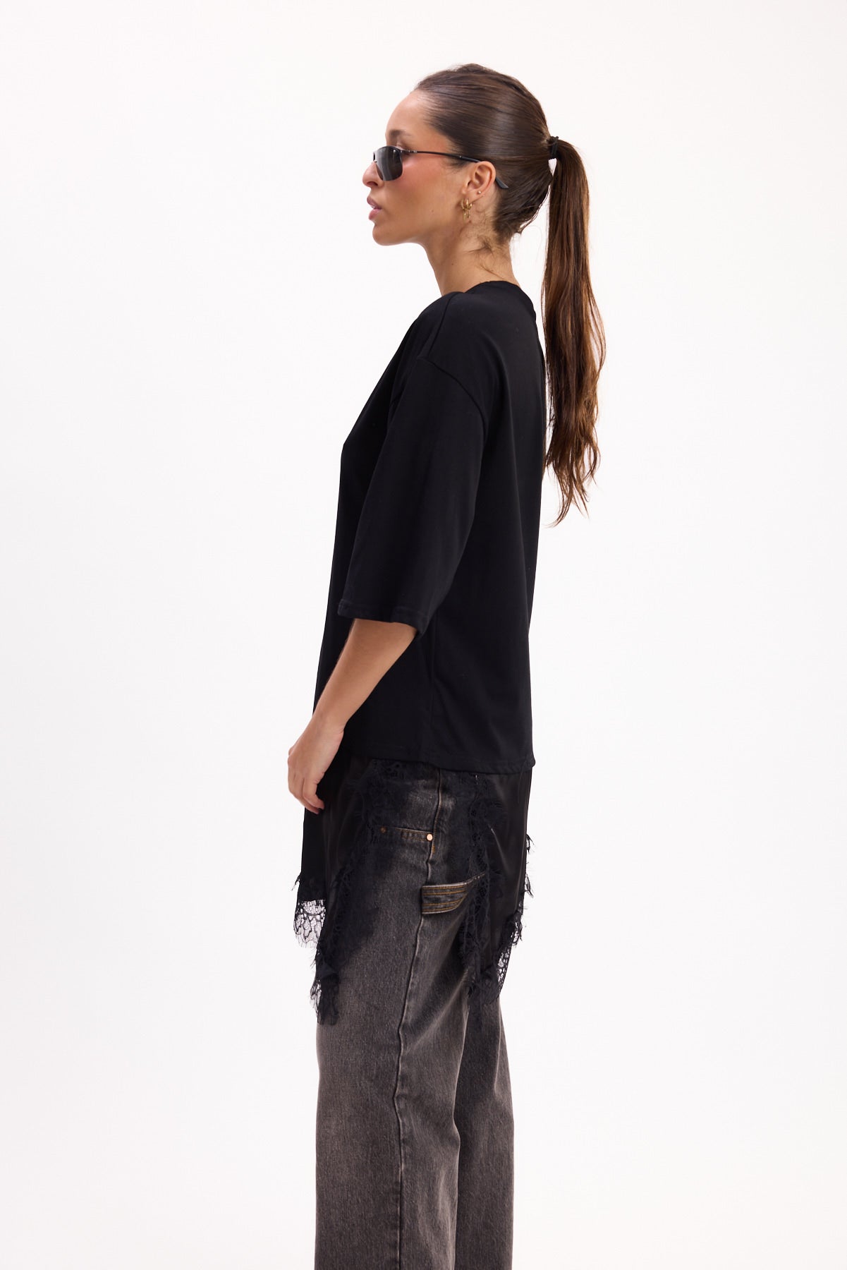 REMERA ENCAJE R0021
