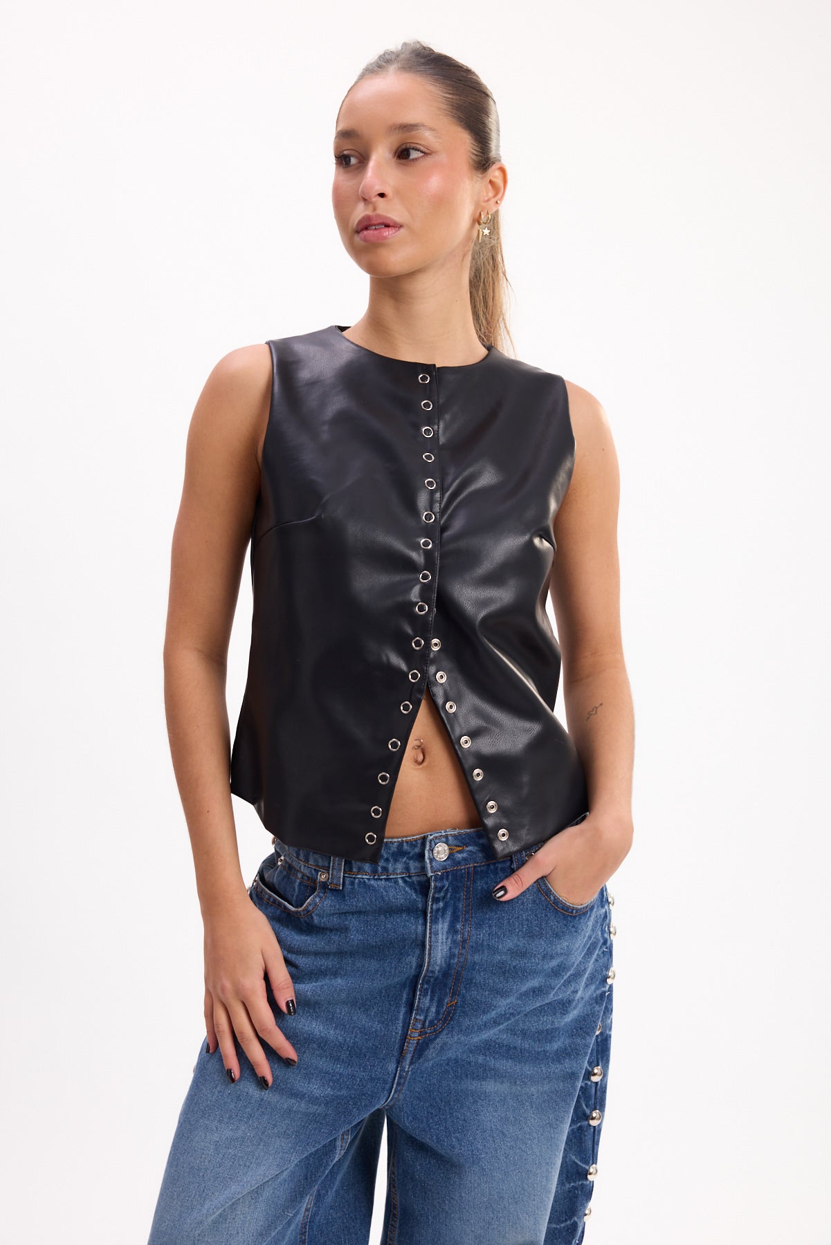 TOP CUERINA 26R0066