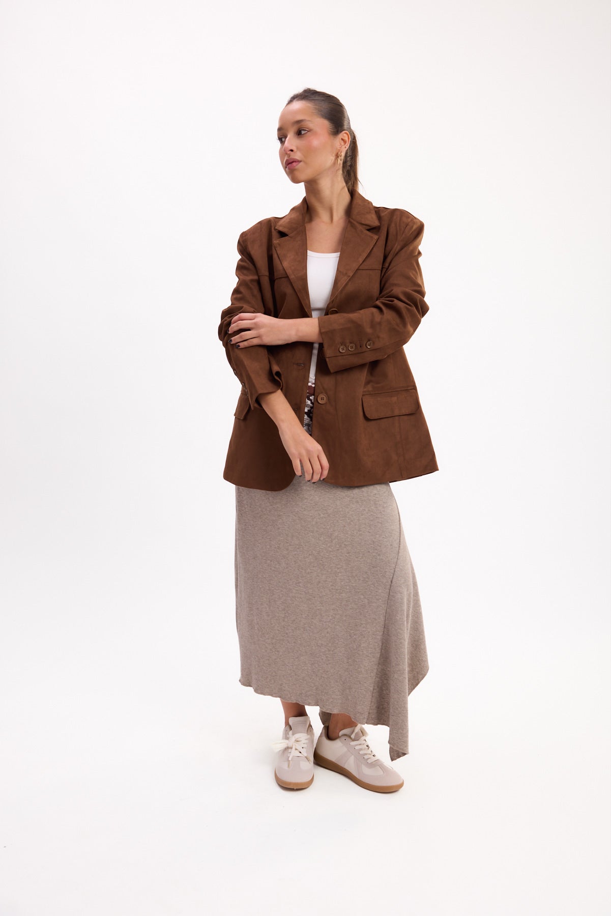 BLAZER SIMIL GAMUZA 26R0009