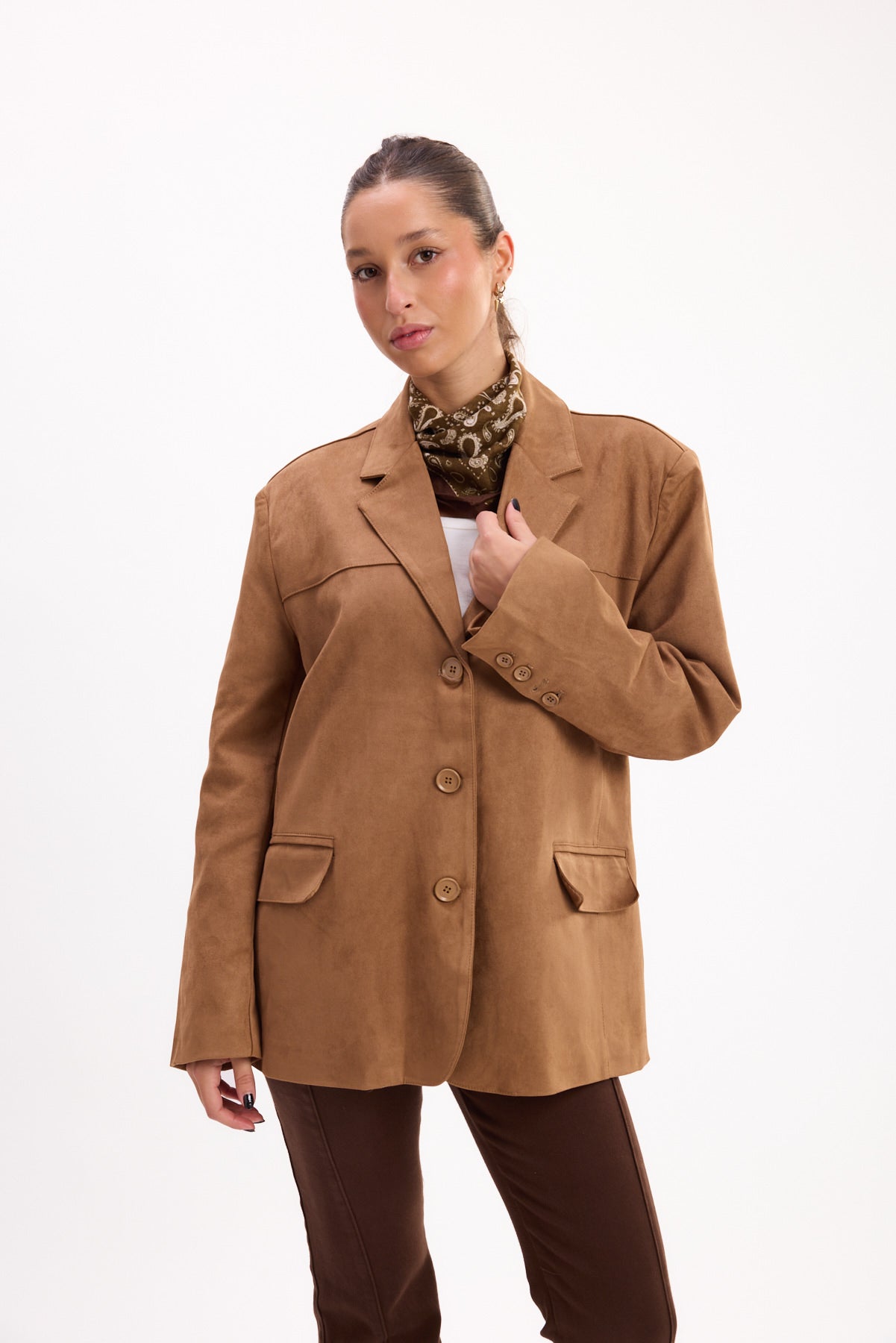 BLAZER SIMIL GAMUZA 26R0009