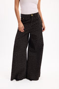 JEAN ANCHO ANIMAL PRINT 25R8283