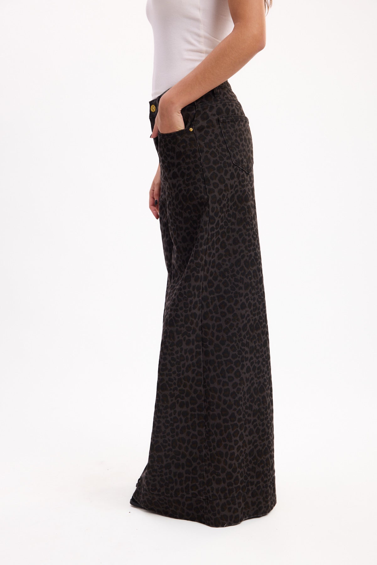 JEAN ANCHO ANIMAL PRINT 25R8283