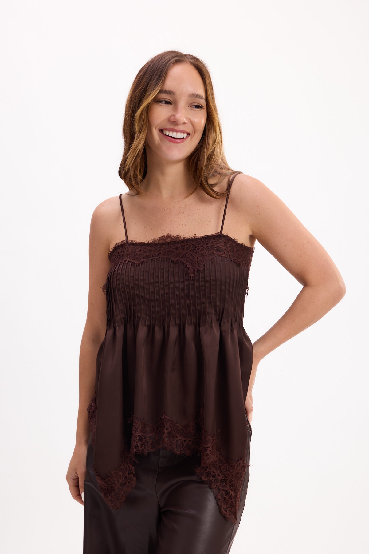 TOP SEDA ENCAJE 26R0026