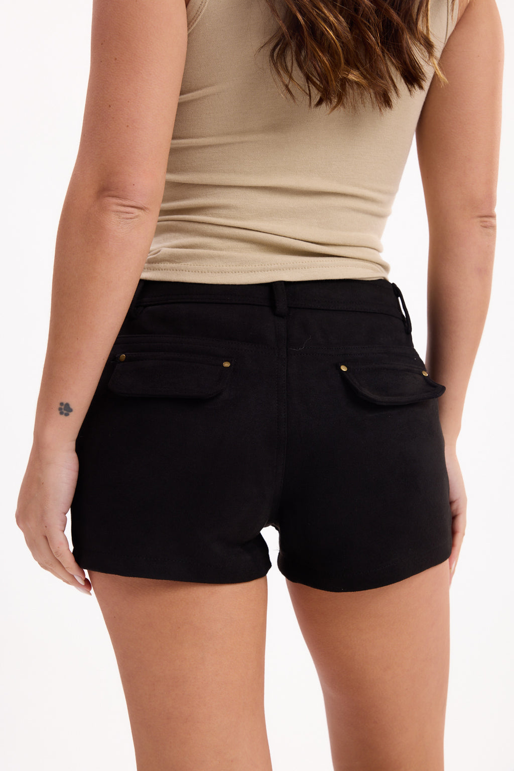 SHORT SIMIL GAMUZA 25R8341