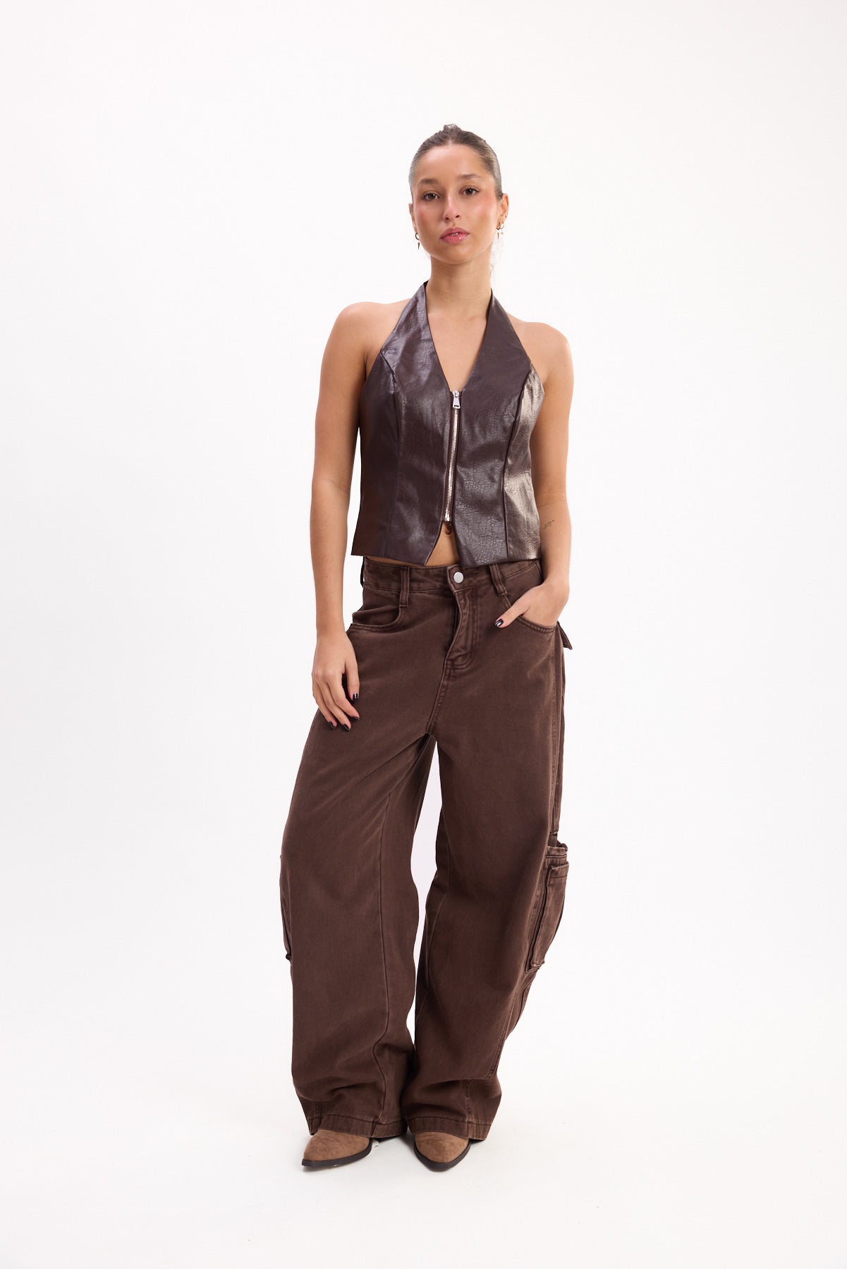 TOP CUERINA 26R0065