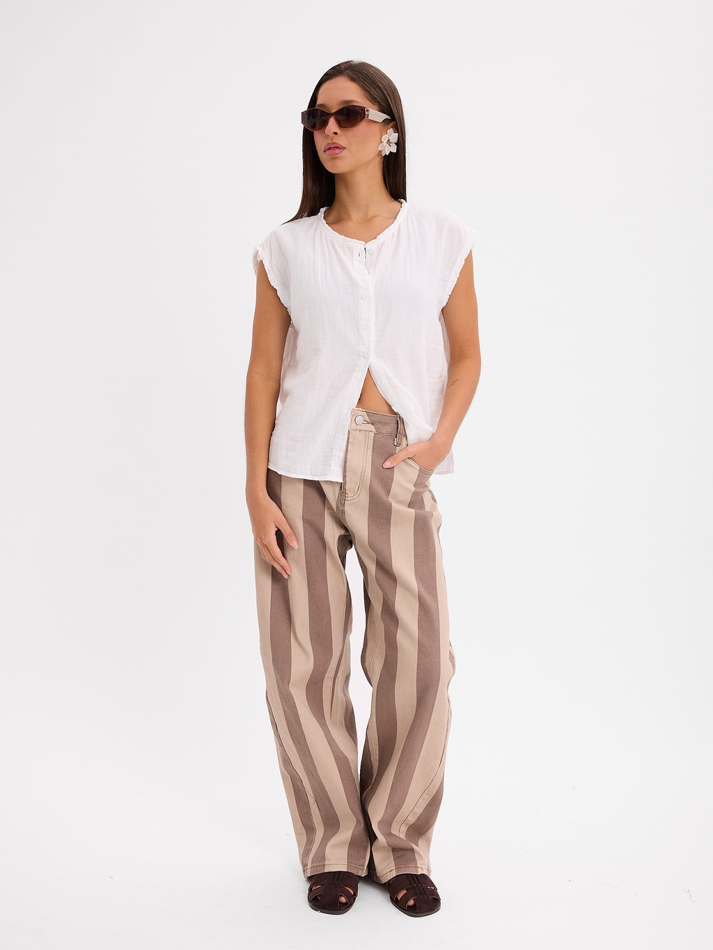 CAMISA SIN MANGAS 26R0146