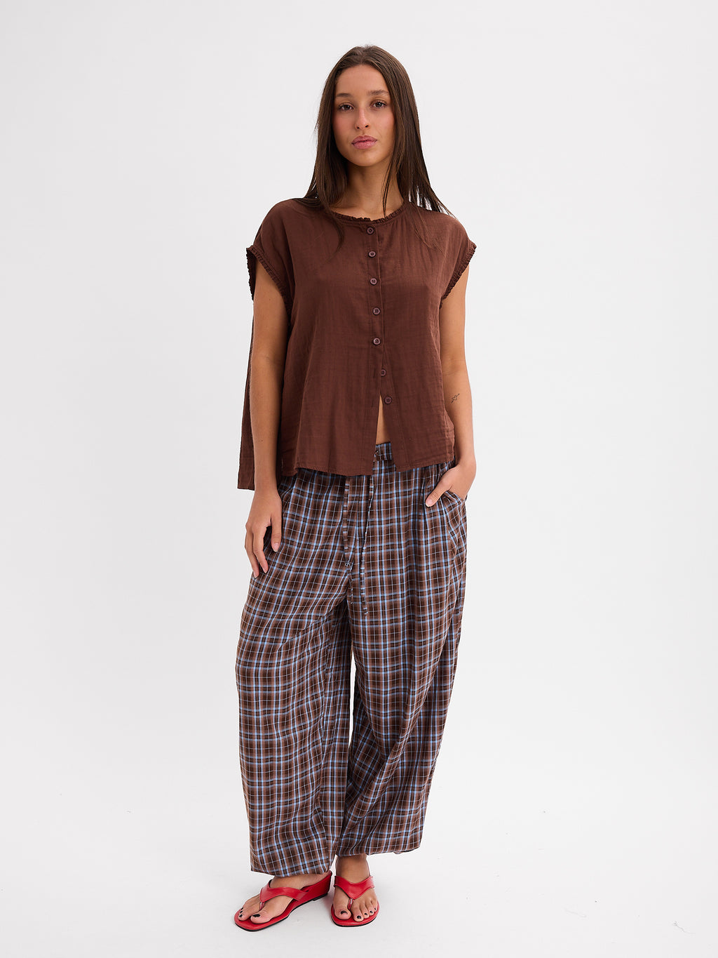 CAMISA SIN MANGAS 26R0146
