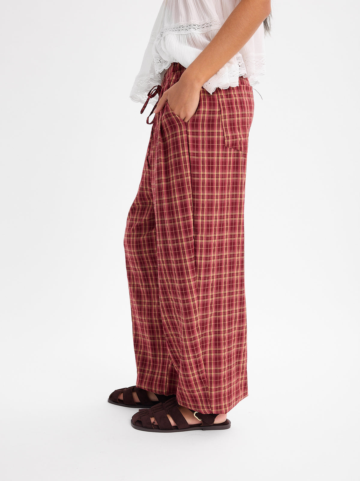 PANTALON A CUADROS 26R0087