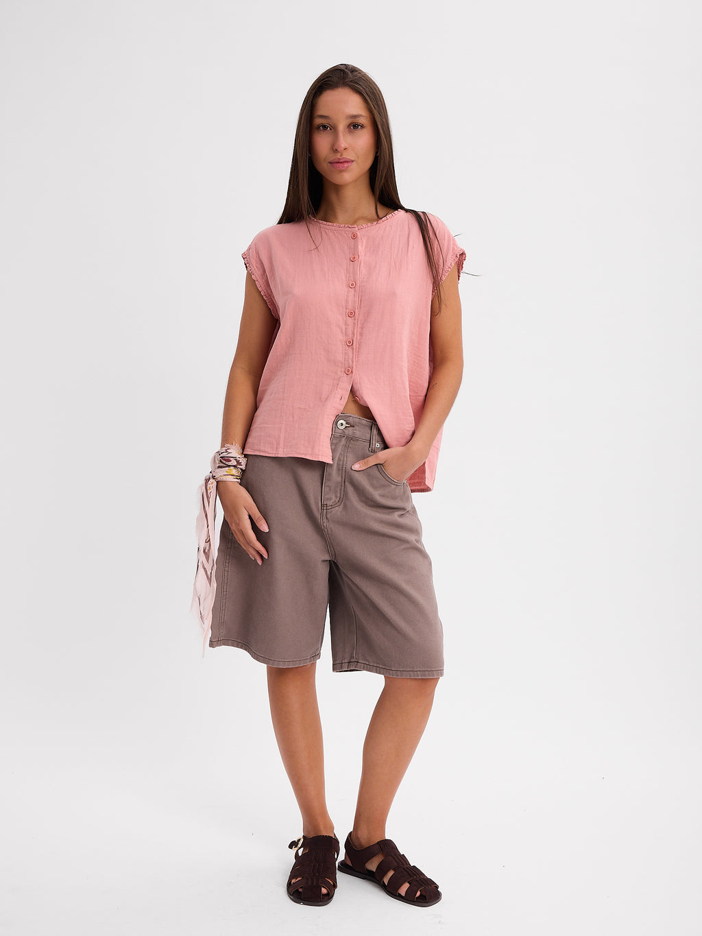 CAMISA SIN MANGAS 26R0146