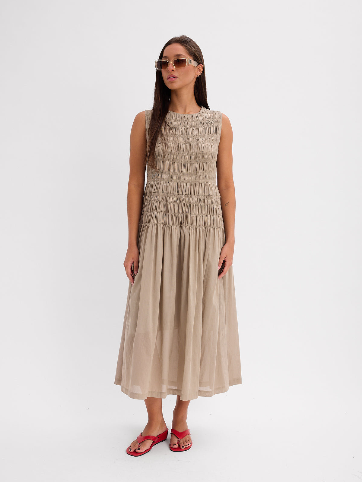 VESTIDO TIPO SOLERA SIN MANGAS 26R0123